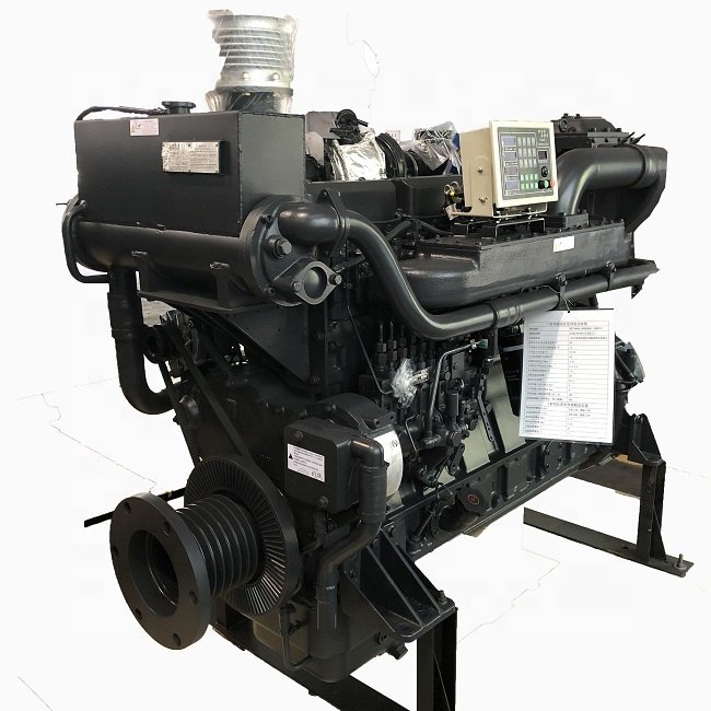 SDEC Shangchai Dongfeng Boat Motor 390hp Marine Engine SC15G430CA2 Boat Engine